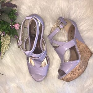 Lavender/ Purple Wedges